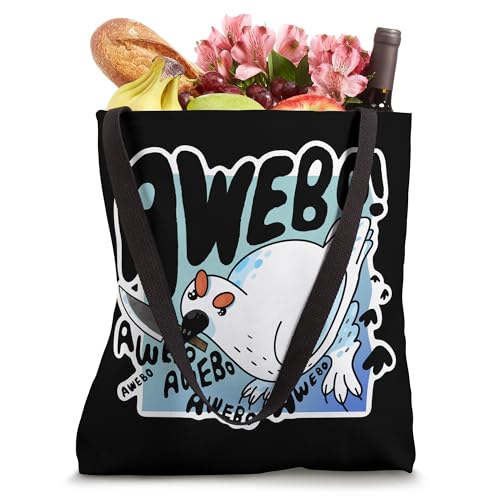 Bolso tipo tote divertido con diseño de ave ártica Ptarmigan y meme de internet miniatura 4