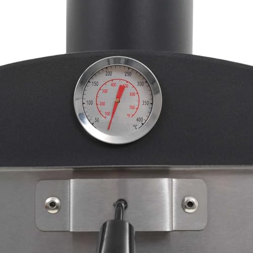 Mokuyary Outdoor Pizza Oven Charcoal Fire Clay Stone for Camping, Parties, BBQs - Image 6