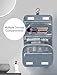 DIMJ Packing Cubes 8 Pcs for Suitcase Lightweight Travel Essential Bag with Large Toiletries Bag for Clothes Shoes Cosmetics Toiletries (Grey)