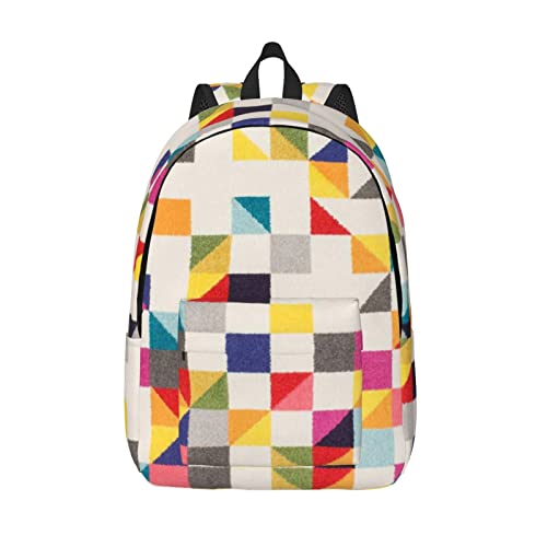 Sac de voyage d'affaires ALLOCS noir triangulaire pour homme et femme M