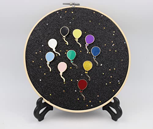Image of REAL SIC Balloon Pin - Celebration, Bridal & Baby Shower, Enamel Pin /Party Favor in Variety of Colors - Lapel /Brooch Jewlery Balloon Pin with Real Gold Plating