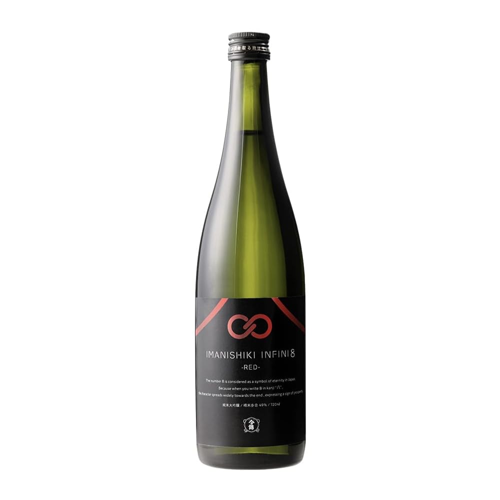 Amazon.co.jp: 今錦 純米大吟醸 INFINI8 RED 720ml｜アンフィニエイト