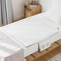 Amazon.co.jp: LOWYA ロウヤ クールファンシート 涼感 タイマー機能