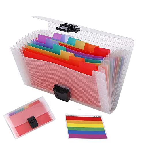 FINGERINSPIRE 6Pcs Pochette Extensible En Plastique Noir Organiseur De