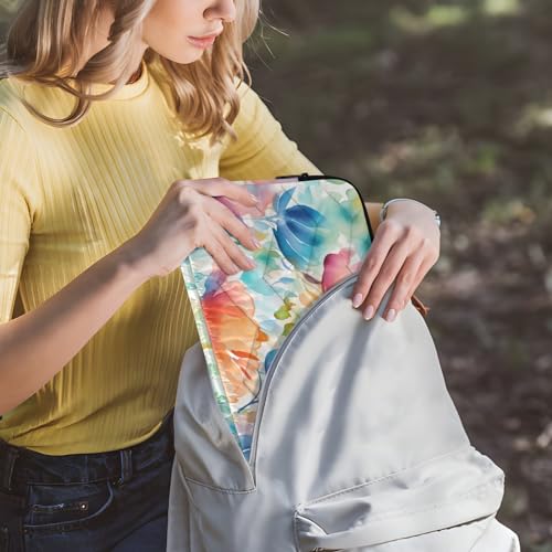 Funda para portátil 13-14 pulgadas con diseño floral miniatura 6
