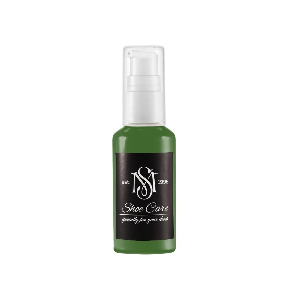 Baume pour Cuir MAVI STEP Vert Asphalte NCS S 5040-G30Y - Crème Maroquinerie de Prestige