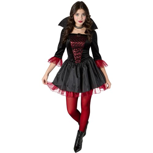Rubies Scarlet Vampire Costume Dress for Juniors, Large