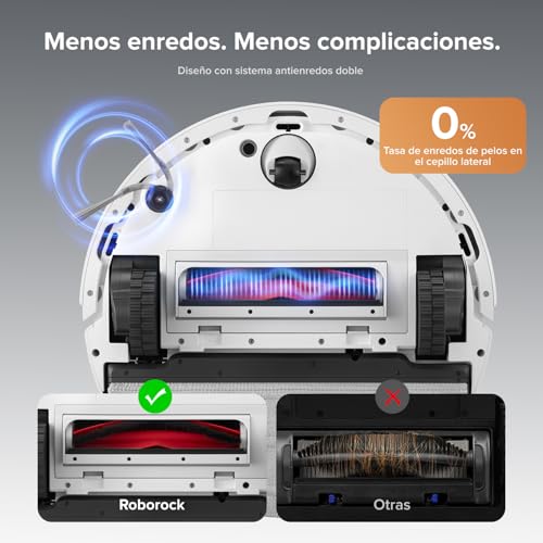 Miniatura 4 de roborock Q10 S5+ Set Robot Aspirador y Fregasuelo 2 en 1 10000 Pa, Blanco