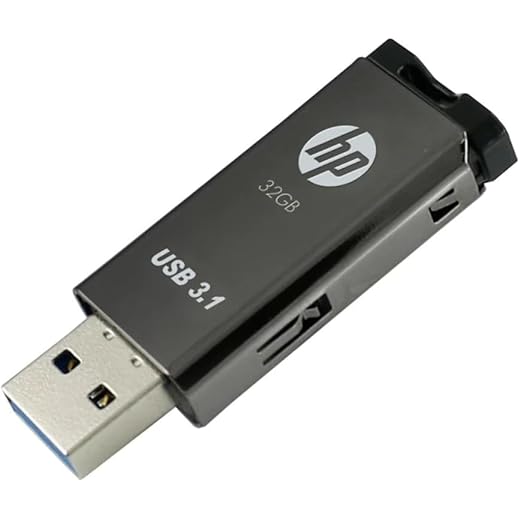 HP x770w 32GB USB 3.1 Pen Drive - Black