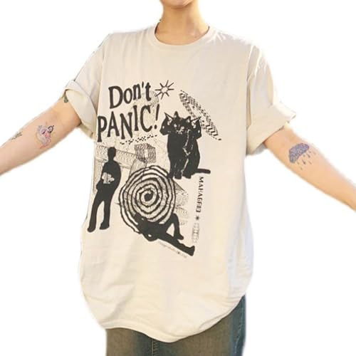 Y2k Graphic Tee Y2k Shirt 2000s Oversized Graphic Tees Emo