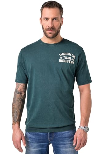 T-Shirt JP1880 Style Vintage Décontracté pour Homme Fort du XXL au 10XL