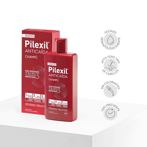 Miniatura 5 de Pilexil - Champú Anticaída Triple Protection 900 Ml - Frena La Caída Del Cabello, Fortalece Y Suaviza La Fibra Capilar E Hidrata Y Protege El Cuero Cabelludo - Para Hombres Y Mujeres