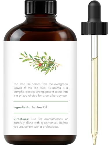 Handcraft Blends Pure & Fresh Set: Peppermint and Tea Tree Essential Oils – (2 x 4 Fl Oz) – 100% Pure & Natural – for Diffuser, Aromatherapy, and DIY Projects - Image 4