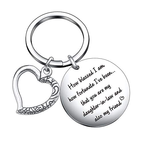 Daughter in law gift for Daughter in law jewelry stepdaughter gift for stepdaughter keychain adopted daughter gift for adoption jewelry adoption keychain for Daughter in law gift for Daughter in law keychain