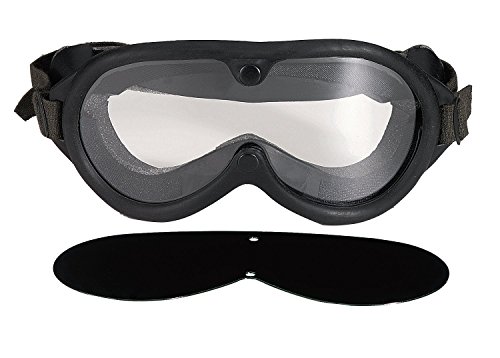 Rothco G.I. Type Sun, Wind & Dust Goggles, Black