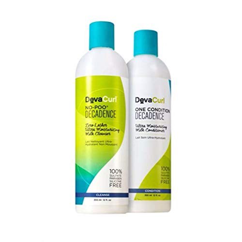 DevaCurl No-Poo Decadence & One Condition Decadence Duo - 12 oz