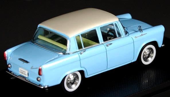 Amazon.co.jp: エブロ 1/43 トヨペット コロナ PT20 1960 ライトブルー