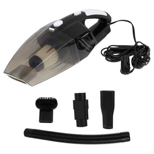 ULDIGI 1set High- Vacuum Cleaner Compact Practical Auto Dust Collector for Cleaning Cars Material Black Drivers