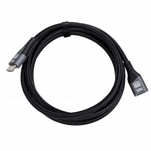 Cable HDMI 16K hembra a macho extensor de interfaz multimedia 2.2 Topiky 96 Gbps 4
