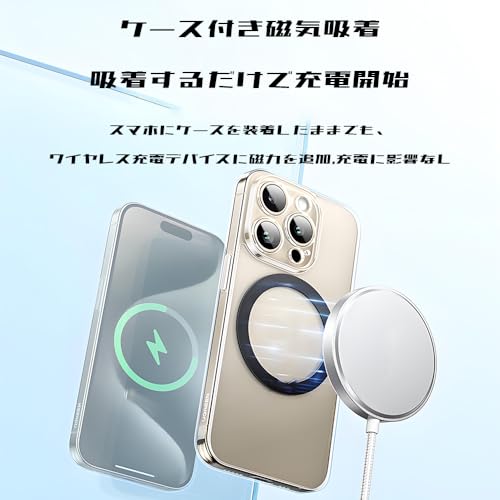 HorizonMega MagSafe リング シール 薄型 6個入 メタルリング 磁気増強 マグセーフ シール 強力 マグネッ トリング スマホリング 対応iPad mini Galaxy Android スマホマグネット アクセサリー