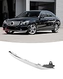 Front Bumper Chrome Trim Molding Compatible with Mercedes Benz E-Class Sedan 2014-2016 W212 E250 E350 E400 E500 E550 (Passenger's Side/Right Side: A2128852874)