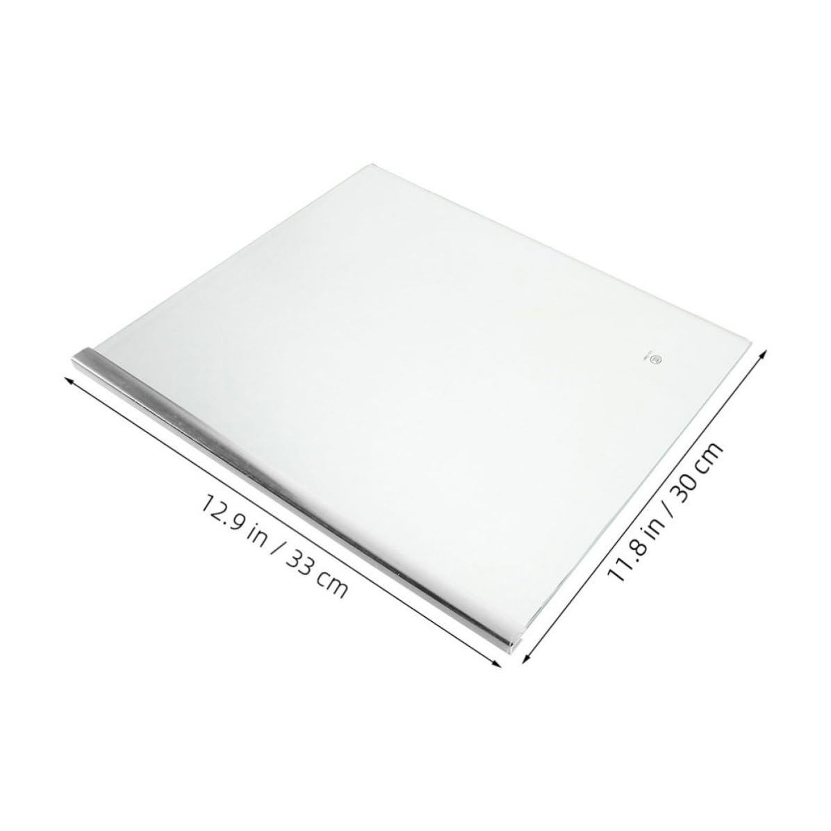 CALLARON Ripiano Divisorio in Vetro per Frigorifero 33x30cm, Facile da Installare, Compatibile la Maggior Parte dei Modelli di Congelatori