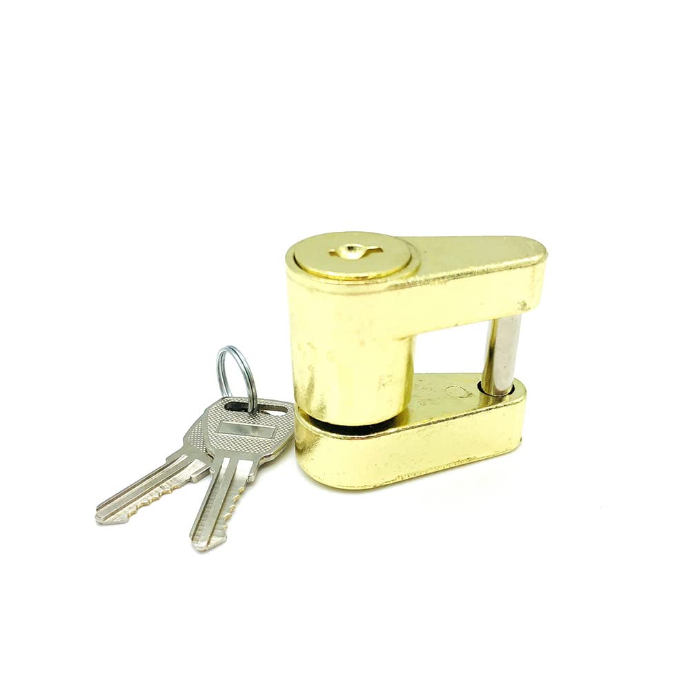 Namvo Car Trailer Hitch Coupler Lock Dia 1/4 Inch 3/4 Inch Span for Tow Boat RV Truck