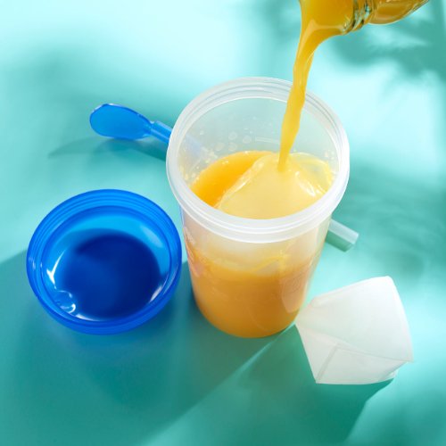 Rosenstein & Söhne Schüttelbecher: Schüttel-Becher für selbstgemachtes Slush-Eis, 170 ml (Slushy Maker) – Bild 6