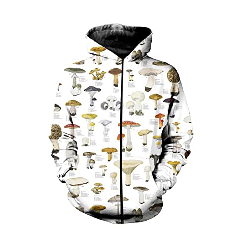 Sweat à capuche champignon pull idéal pour affirmer son style