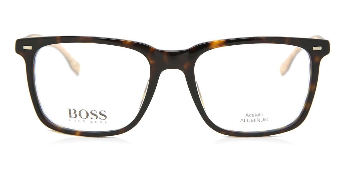HUGO BOSS BOSS 0884 0R6 HAVANA MATT DARK RUTHENIUM 53/18/145 MAN Eyewear Frame