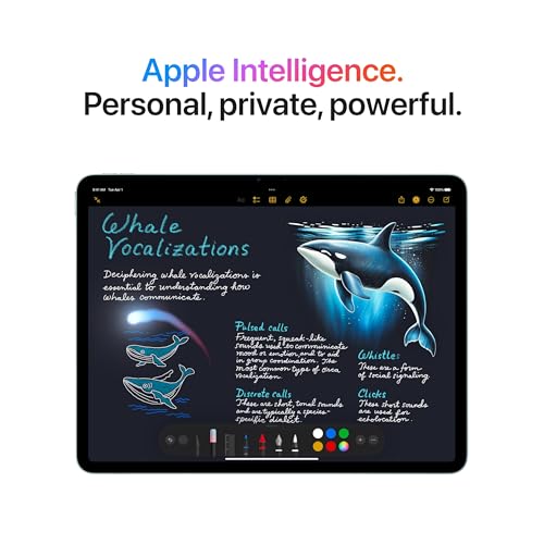 Image of Apple iPad Air (M3, 11-inch, 2025), 1TB, Wi-Fi, Blue (Renewed Premium)