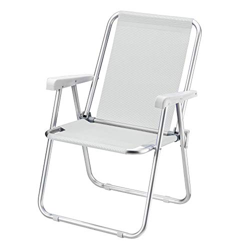 CADEIRA DE PRAIA ALUMÌNIO GRAND BEACH PREMIUM BRANCO