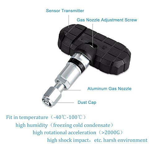 2 sensores internos de presión de neumáticos para solucionar fallos TPMS 2