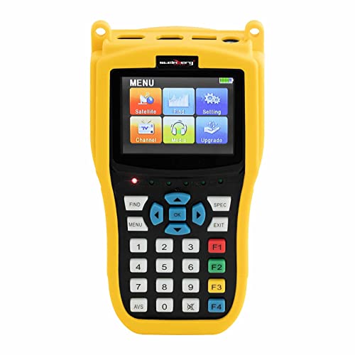 Steinberg Systems SBS-SF-3000 Satfinder DVB-S2 950 bis 2.150 MHz SD HD Akku CCTV LCD DISEqC1.0 USALS USB Satelliten Finder Sat Messgerät Sat Finder digital – Bild 6