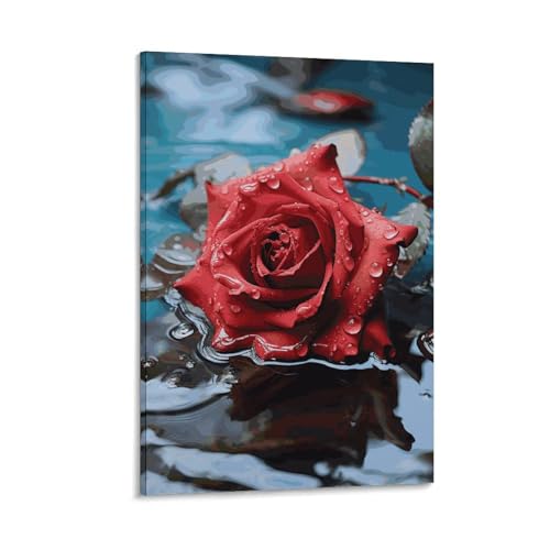 Toile murale rose rouge rompez la monotonie de vos murs avec style et modernité