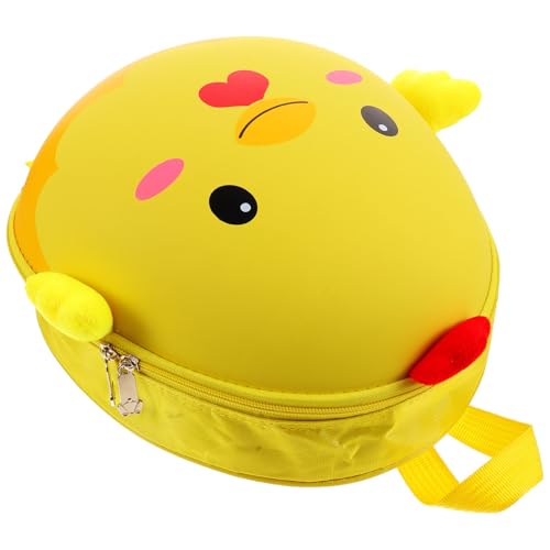 JECOMPRIS Mochila de jardín de infantes con diseño creativo de de huevo de pollo, estructura compacta con cremallera aleatoria, para, uso diario y escolar, tamaño pequeño Varios estilos