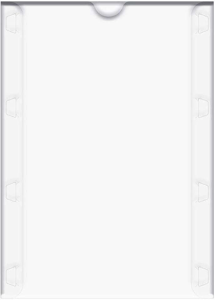 Dello 0534.H.0012 - Quadro de aviso, A4, polipropileno, Cor cristal