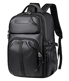 ORILOOSEN Casual laptop backpack, travel laptop backpack, water-resistant, suitable for work, travel, commuting, Daily. (Black)