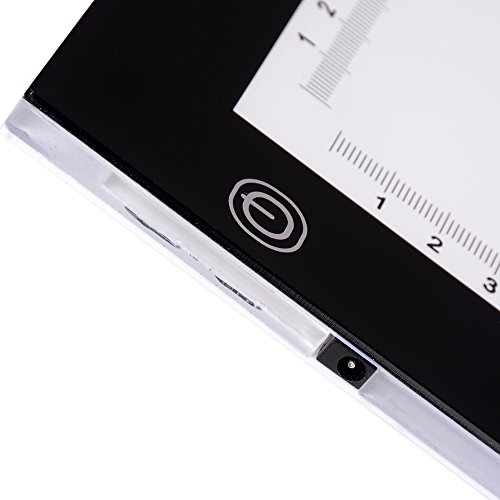 KOVAL INC. 14" LED Light Board Pad Stencil Drawing Tracing Table Box