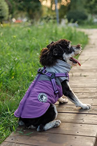 Gyuzh Dog Coats For Small Medium Dogs Winter Dog Coat Dog Jacket Vest Clothes Dog Harness Coat Small Dog Harness Puppy Coats Jackets Waterproof Small Medium Dog Coats For Winter #TOP3