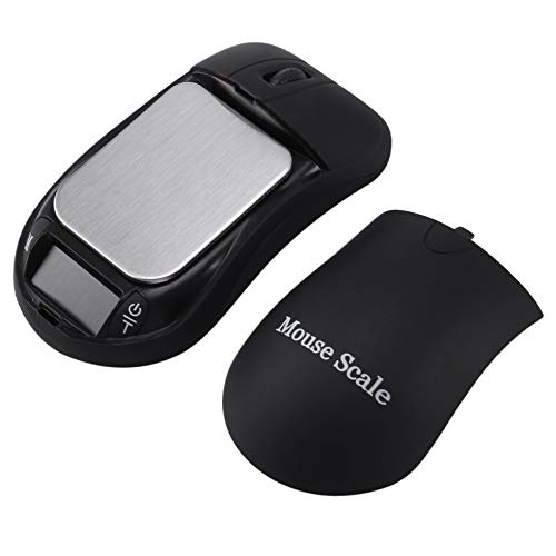 Gathukila Báscula digital de 500 g x 0,01 g, balanceo de peso escalado pequeña escala electrónica, para la función de ratón real Gathukila Báscula digital de 500 g x 0,01 g, balanceo de peso escalado pequeña escala electrónica, para la función de ratón real