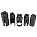 BTSHUB O2 Oxygen Sensor Socket Set, 7pcs Automotive Sending Unit Master Sensor Socket Set, 3/8