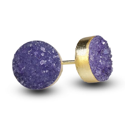 Boucles d'oreilles en agate et quartz pour sublimer vos looks bohèmes