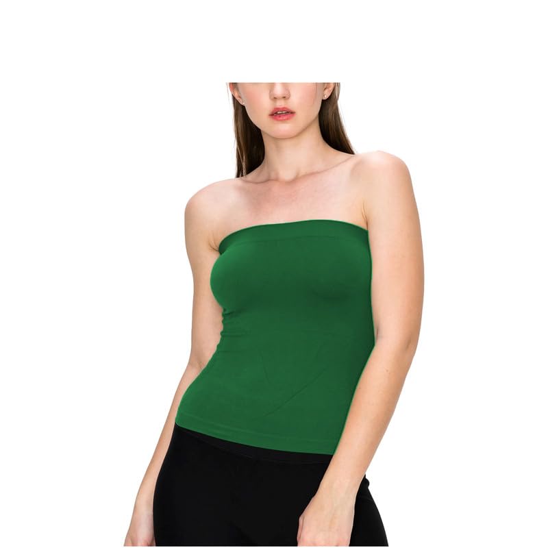 Womens Sleeveless Ruffle Strapless Bandeau Top Size 10-18-image-9