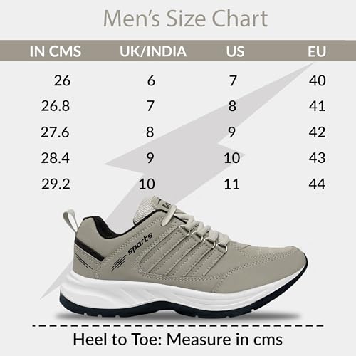 Image of Men's EVA Lite Sport Shoes Running Shoes for Men- Beige