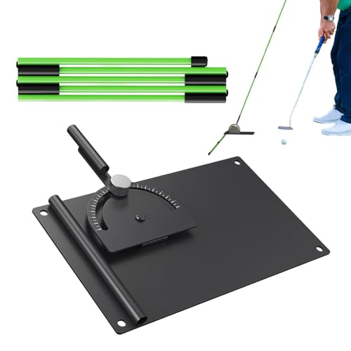 Entraîneur plan swing golf réglable à 180° pour corriger la visée