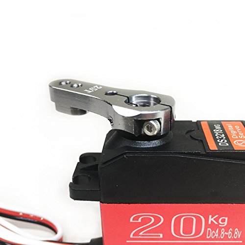 Annimos 20Kg Digital Servo High Torque Full Metal Gear Waterproof For Rc Model Diy, Ds3218Mg,Control Angle 270° Red #TOP7