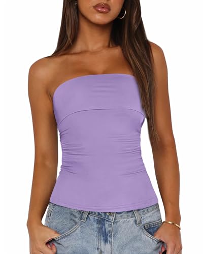 Save $5 on BTFBM Women's Strapless Tube Top with code 40XUUN4H