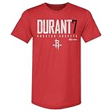 500 LEVEL Kevin Durant Houston Rockets Elite Men's Premium T-Shirt (Tri Red, Medium)