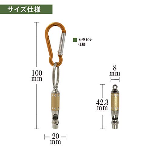 【ちっちゃな用心棒】 ホイッスル 災害用 緊急用 熊よけ キ
